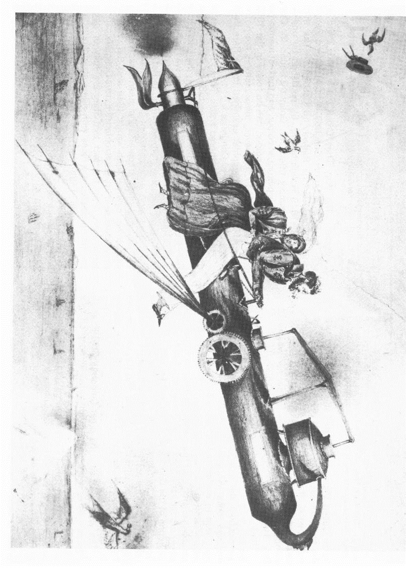 Illustration for article titled The Rocketeer Who Became a 19th Century Obsession